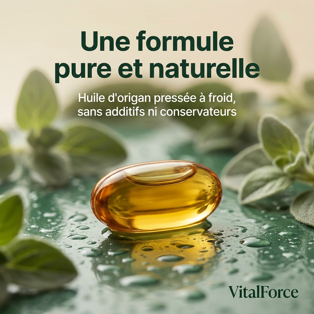 VitalForce — Huile d'Origan & Nigelle